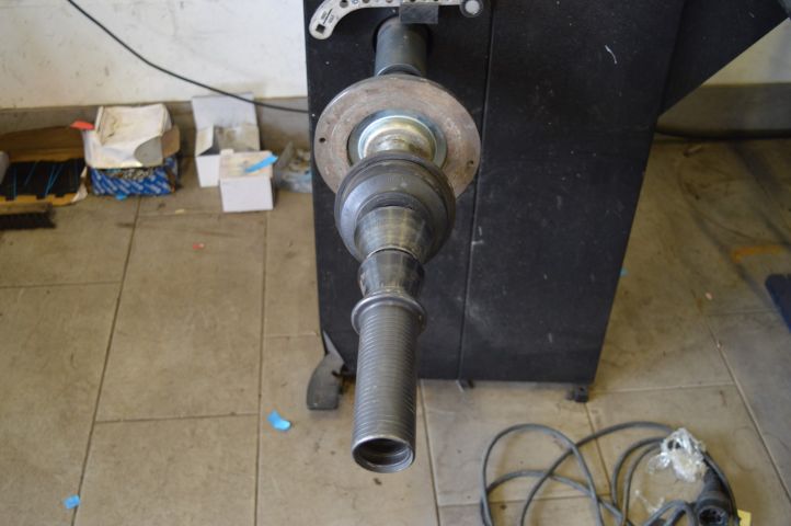 758733-4 Tire balancing machine Nussbaum QuickSpan Chrome / BM 45touch -2016