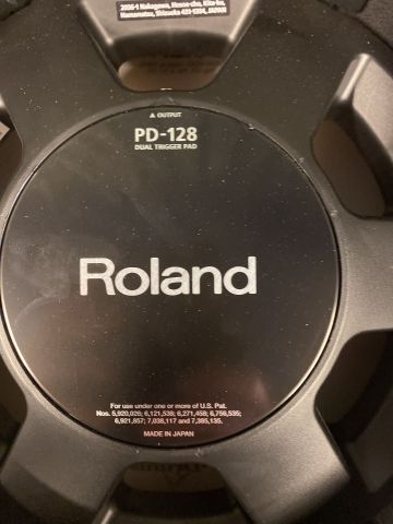 776287-3 Roland pd-128 dual trigger pad