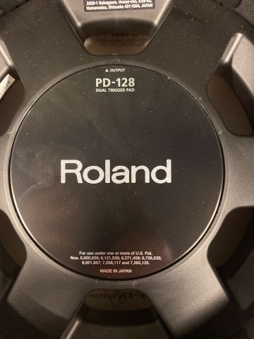 776287-4 Roland pd-128 dual trigger pad