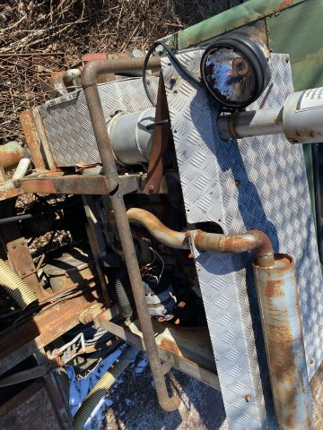 776321-14 Volvo tgb with palfinger crane separate engine perkins diesel