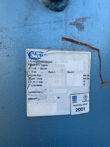 769085-24 Skruvkompressor Gardner Denver VS70 -2010 med tank