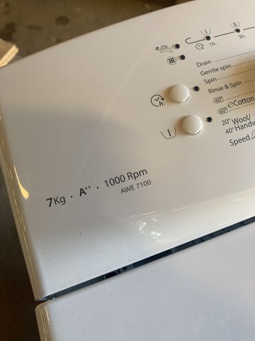 716258-5 Top-loading washing machine Whirlpool AWE 7100