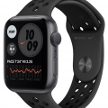 781940-1 Apple Watch Nike Series 6 GPS, 44mm Space Gray Aluminium Case with Anthracite/Black Nike Sport Band