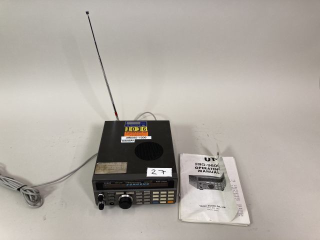 782485-1 Yaesu FRG-9600 VHF/UHF Communications Receiver