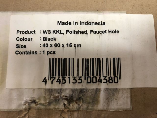 782671-4 Handfat i sten - 40x60x15cm