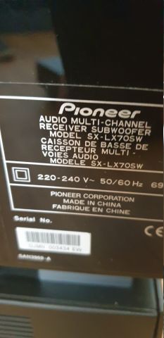 Home cinema Pioneer system 5.1 + Blueray against S6LX70SW