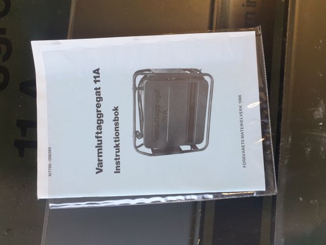 783265-7 Varmluftsaggregat 11A