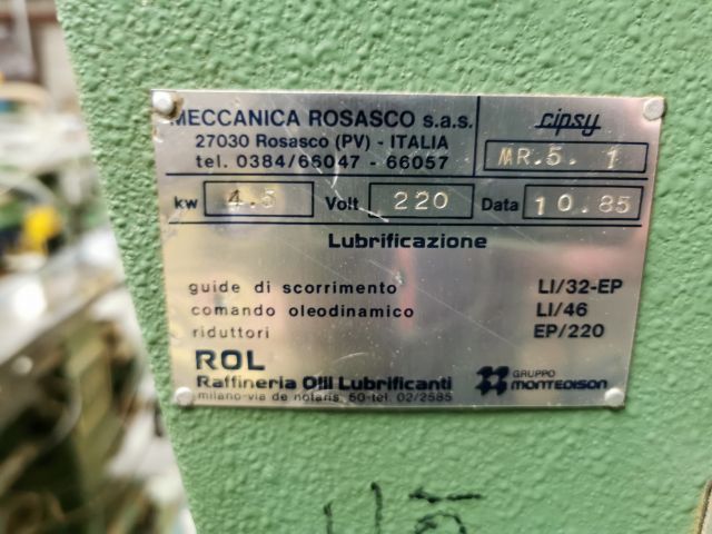 782097-30 Multimachine Koch BD-6 with roller table