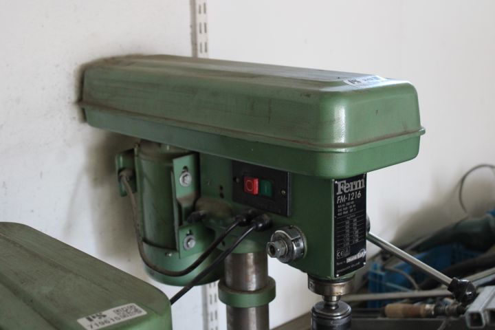 719616-3 Bench column drill, FERM FM1216