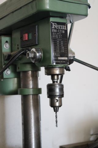 719616-6 Bench column drill, FERM FM1216