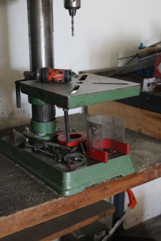 719616-7 Bench column drill, FERM FM1216