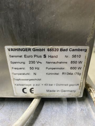 771583-5 Cream blower Sanomat Euro Plus S. Newly served, new gaskets. Extra packing kit included