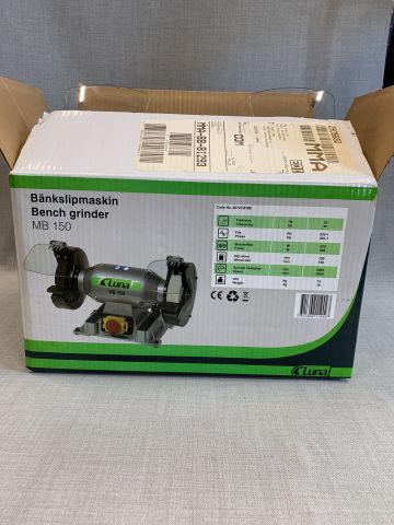 783437-2 BENCH GRINDING MACHINE LUNA MB 150