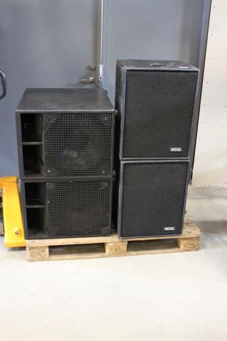 625280-1 Kit with 2x Nexo PC1000 tops, 2x Sound Precision 1x15 "bass