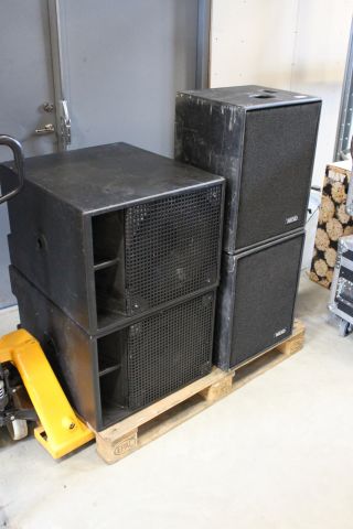 625280-2 Kit with 2x Nexo PC1000 tops, 2x Sound Precision 1x15 "bass