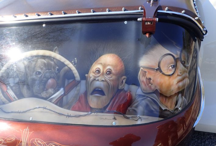 689177-46 Oldsmobile 88 -1958 & husvagn