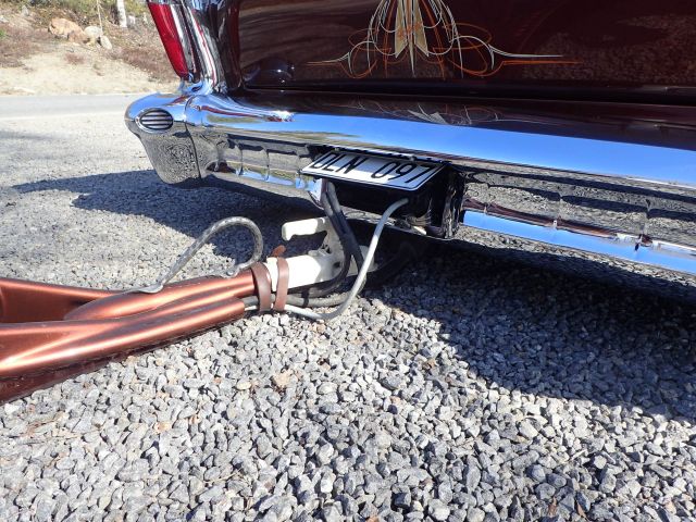 689177-80 Oldsmobile 88 -1958 & husvagn