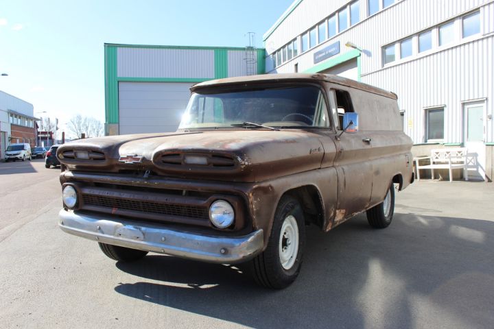 784097-1 Chevrolet Apache 10 Panel Wagon -1961