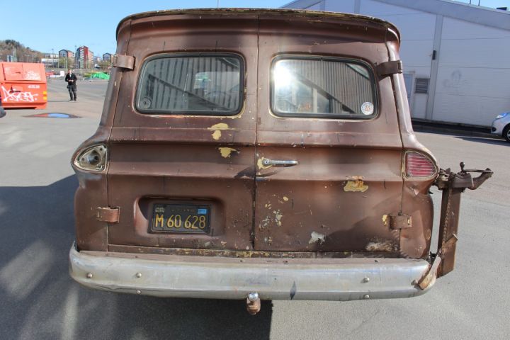 784097-4 Chevrolet Apache 10 Panel Wagon -1961