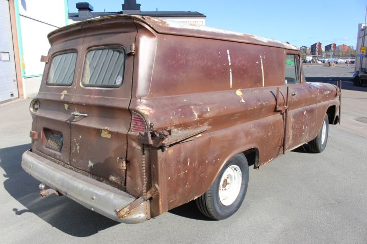 784097-5 Chevrolet Apache 10 Panel Wagon -1961