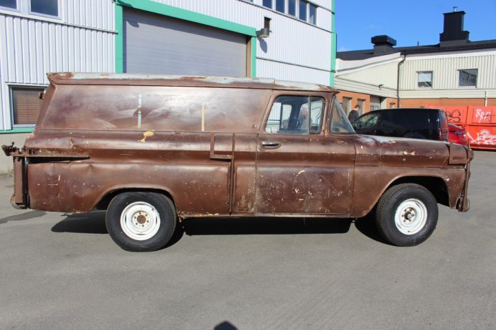 784097-6 Chevrolet Apache 10 Panel Wagon -1961
