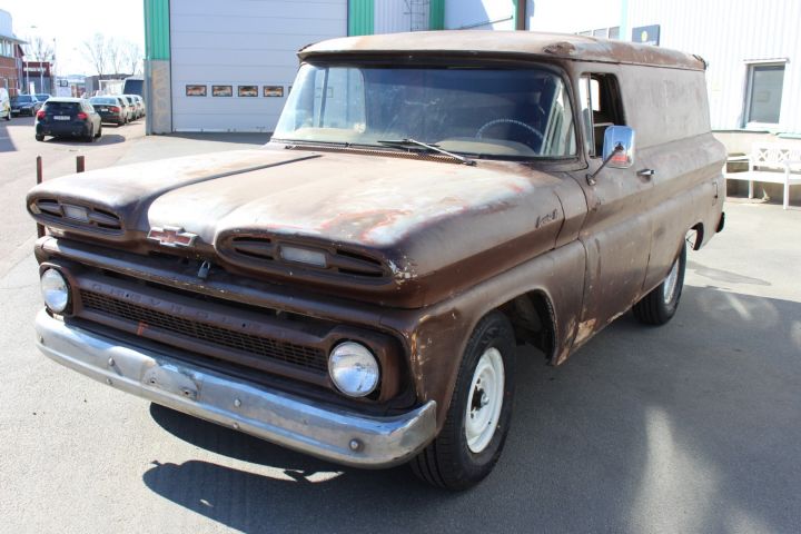 784097-9 Chevrolet Apache 10 Panel Wagon -1961