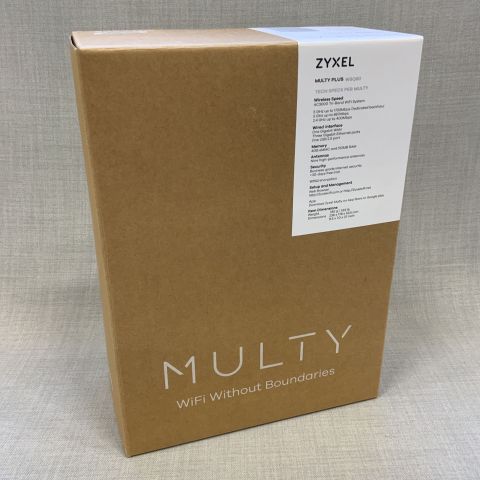 784069-2 Router ZyXEL Multy Plus - Mesh WiFi System AC3000 Tri-Band