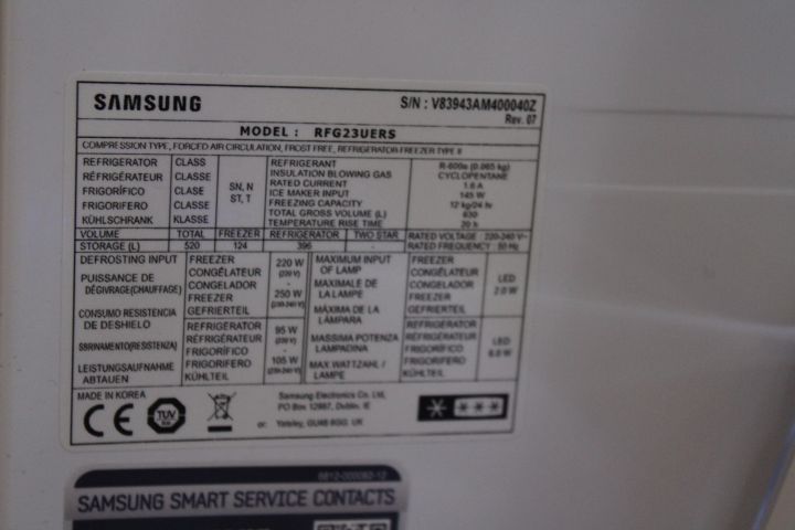 746712-9 Fridge / freezer (double) - Samsung - RFG23UERS