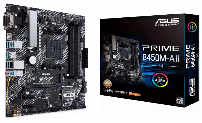 783961-1 Motherboard ASUS PRIME B450M-A II