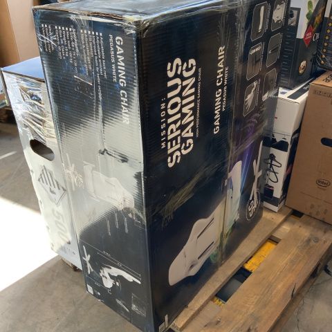 784439-2 Gaming chair Mission SG Pegasus White