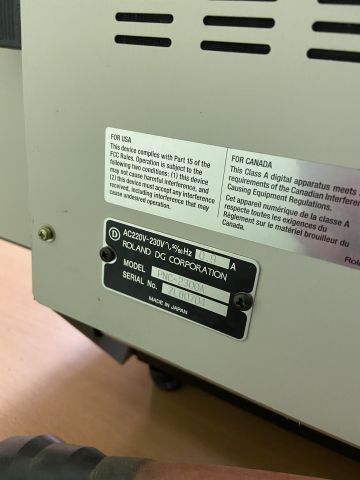 763746-4 Roland PNC-2300A Engraving machine