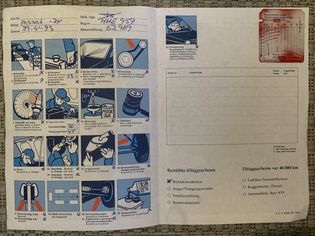 784928-85 Volkswagen Passat L 321 -1974