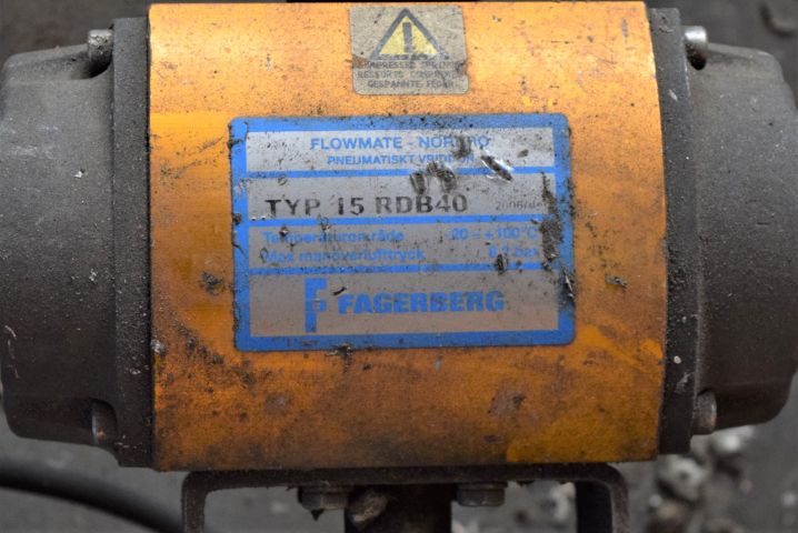 621900-4 Perlite valve vacuum controlled