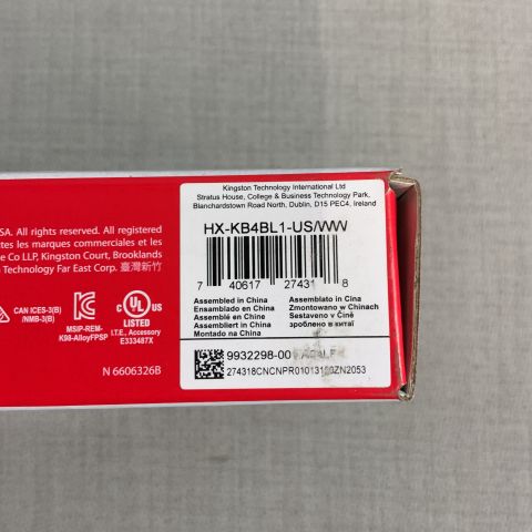 785695-3 HyperX Alloy FPS Pro Gaming Keyboard (US Layout)