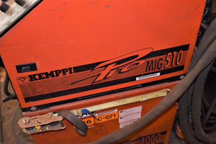 621919-5 Combi Svets Kemppi MIG/TIG Protig, Pro 4000, Promig 510, Procool