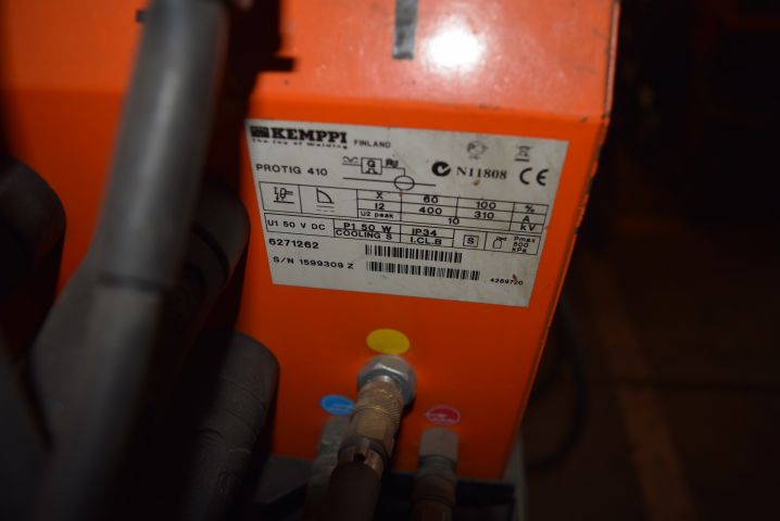621919-16 Combi Svets Kemppi MIG/TIG Protig, Pro 4000, Promig 510, Procool