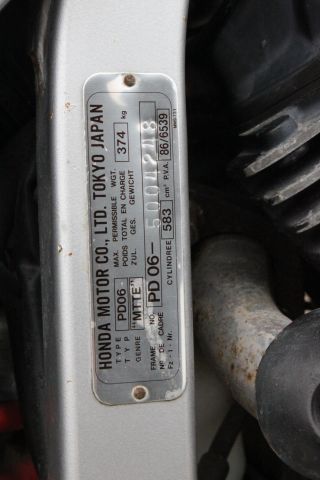 786037-10 Honda XL 600V PD06 -1987