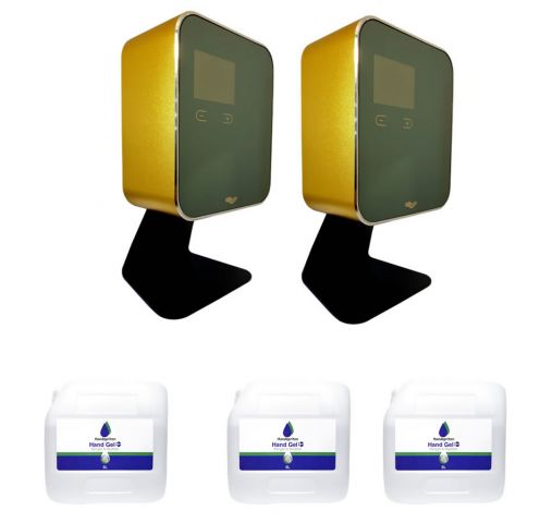 786050-2 Hand alcohol 15 liters and 2 automatic dispensers - free shipping