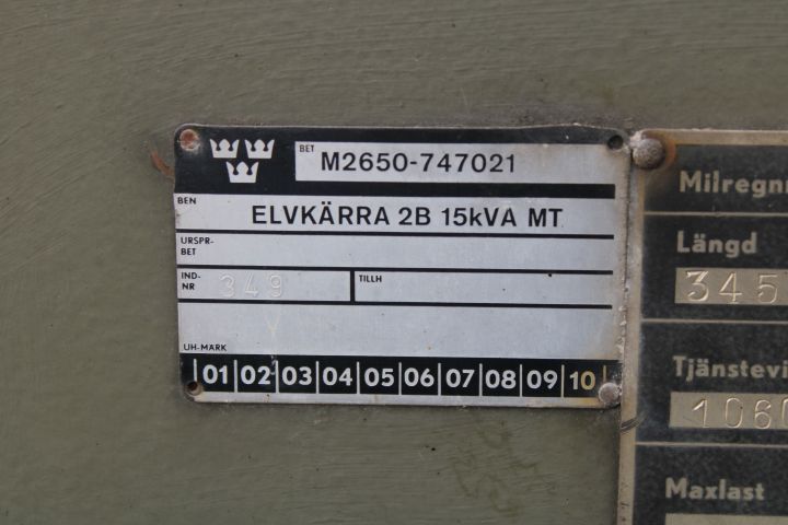 763754-13 Power plant trailer 2B 15 KVA