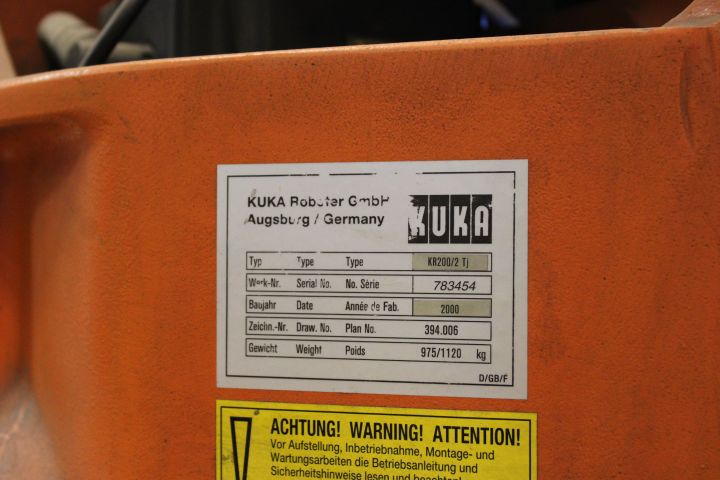 719640-7 Industrial robot, KUKA KR200 / 2 Tj