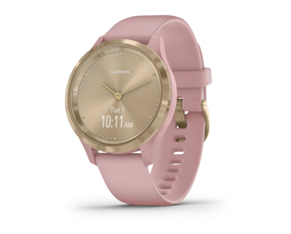 785632-1 Garmin Vivomove 3S - Light Gold / Dust Rose Smart Watch