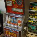 735726-2 Vintage Swedish Bally "Circus" Slot Machine