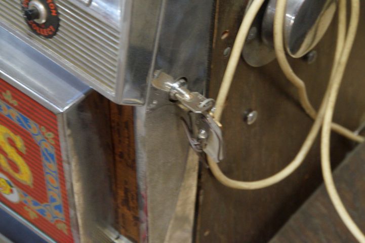 735726-10 Vintage Swedish Bally "Circus" Slot Machine