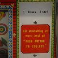 735726-15 Vintage Swedish Bally "Circus" Slot Machine