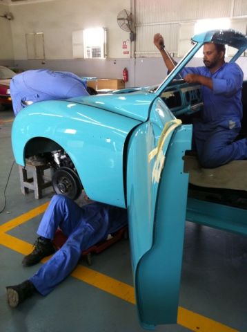 786727-44 Austin A90 Atlantic -1950