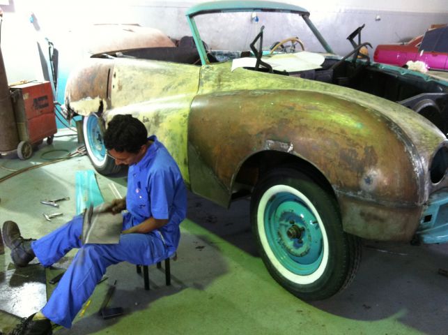 786727-35 Austin A90 Atlantic -1950