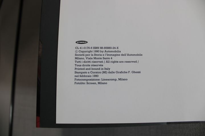 759403-5 Ferrari Spyder California by Stanley Nowak (Automobilia -90)