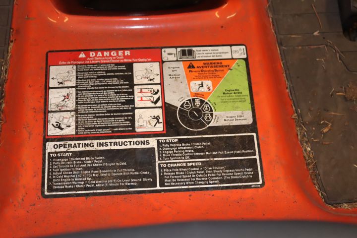 786579-18 Garden tractor Husqvarna YTH20K46