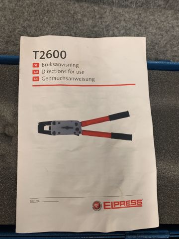 780890-6 Press rod Elpress T2600