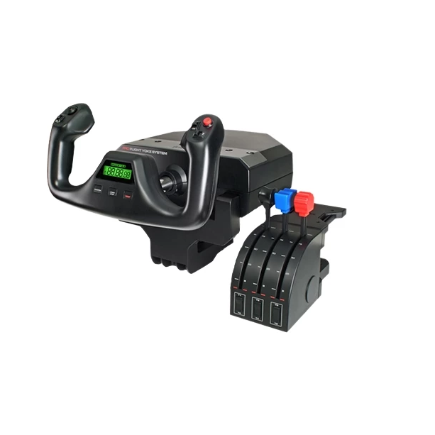 【動作確認済】Saitek Pro Flight Yoke System Logitech Saitek Pro Flight Yoke System